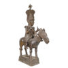 Benin Bronze Horse and Rider