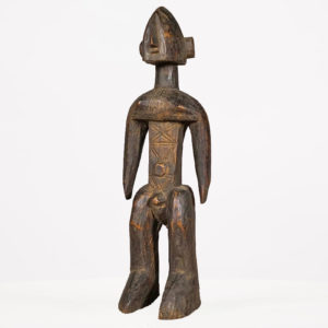 Dogon Statue with Beautiful Scarification 20" - Mali - African Art