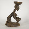 Weathered African Female Offering Figure 13"