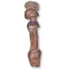 Chamba or Mumuye statue with beaded necklace