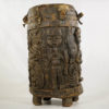 Authentic Yoruba Hand Carved African Drum