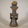 Hemba African Sculpture with Chain and Encrusted Coiffure 16" | DRC