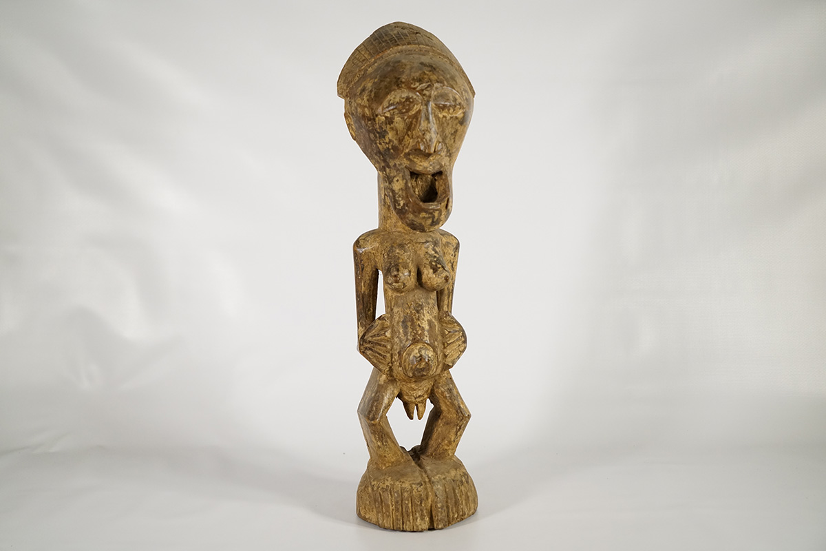 Songye Female African Sculpture 25" | DRC | Discover African Art