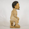 Fante Male Seated Statue 24.5"- Ghana