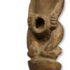 Time-Worn African Figural Post 100.5" with base