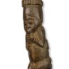 Sinuous Yoruba Post 63.5" with Base