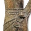 Life-Sized Benin Bronze Hornblower Statue