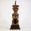 male Teke statue on custom base