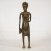 West African Female Bronze Statue