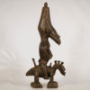 Jukun Horse and Rider Statue