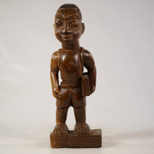 Yoruba Colonial Style African Figure 13" | Nigeria | Art