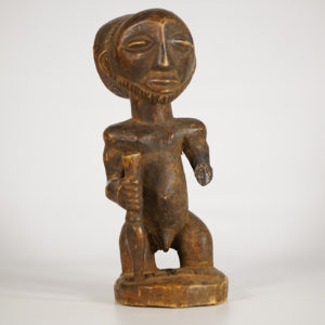 Male Hemba Sculpture holding Scepter