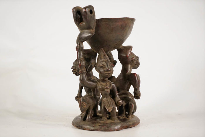 Yoruba Divination Bowl Figure 12