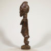 Female Baule style statue with shiny patina