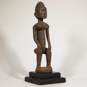 Female Dogon Statue 22.5" with Base - Mali | Discover African Art