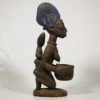 Yoruba Female Offering Bowl Figure 21"