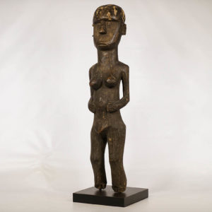 Unknown Female African Statue 35" on Stand