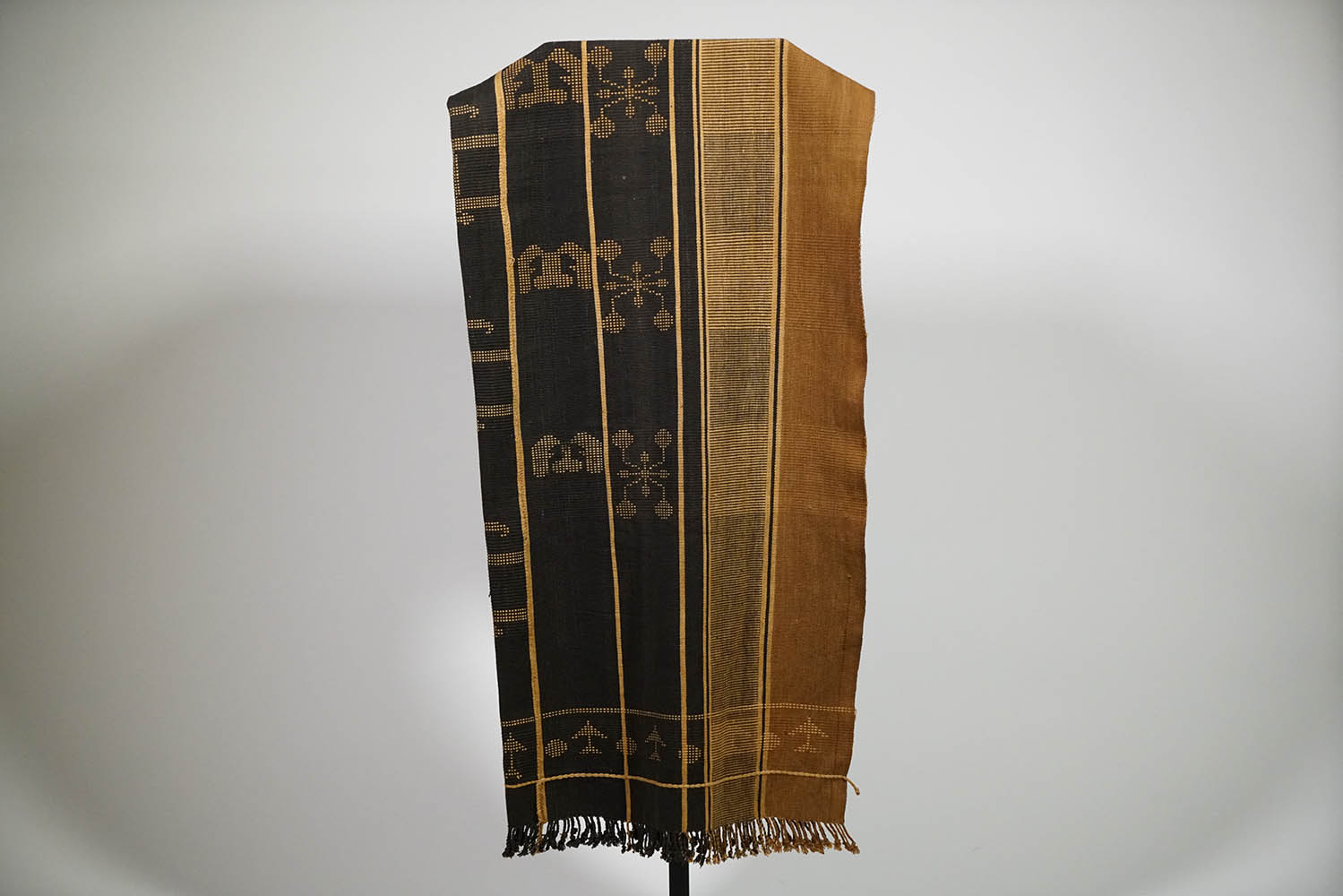 Hand Woven African Country Cloth Textile 68" x 41"- Sierra Leone