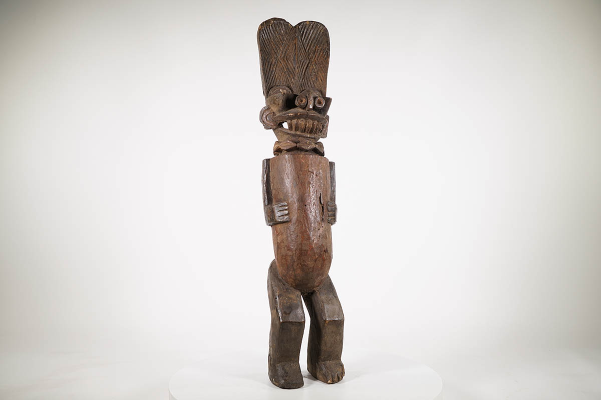 Bamileke Batcham African Figure 32" | Discover African Art