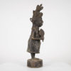 Female Benin Bronze Statue 20"