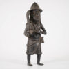 Great Benin Bronze Warrior Statue