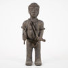 Benin Bronze Statue 17"