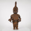 Unique Benin Bronze Oba Statue