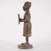 Benin Bronze Soldier Statue 17" | Discover African Art