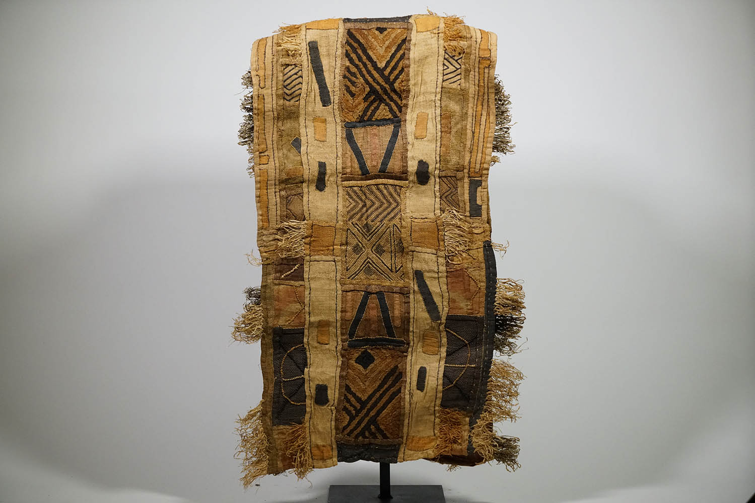 Tattered Vintage Kuba Cloth Textile | Discover African Art : Discover ...