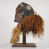 Attractive Kuba African Helmet Mask 16" | Discover African Art