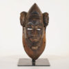 Baule Mask with Two Small Faces on Sides