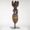 Unusual Yoruba Figural African Mask 21" | Discover African Art