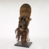 Intriguing Grebo Mask 22" with Raffia | Discover African Art