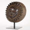 Stunning Baule Sun Style Mask 14" | Discover African Art