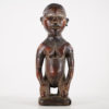 Kneeling Female Bakongo Statue 18"- DRC | Discover African Art