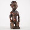 Kneeling Female Bakongo Statue 18"- DRC | Discover African Art