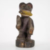 Baule monkey statue with snake wrapped around his body