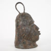 Unusual Benin Bronze Head