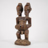 Double-Headed Songye Male Statue 17" | Discover African Art