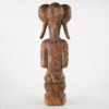 Baule Maternity Figure w/ Child 23" | Discover African Art