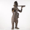 Benin Bronze Hornblower Statue 31" | Discover African Art