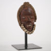 Pigmented Dan Mask w/ Cowrie Shells 11" | Discover African Art