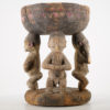 Timeworn Yoruba Figural Bowl - Nigeria