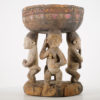 Timeworn Yoruba Figural Bowl - Nigeria