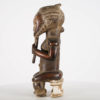 Baule Male Seated Statue - Ivory Coast