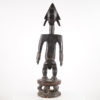 African Male Statue with Shiny Patina