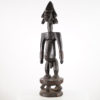 African Male Statue with Shiny Patina
