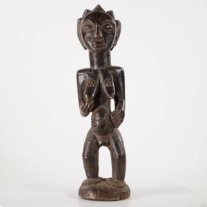 Gorgeous Female Luba Statue - DRC