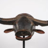 Beautiful Tabwa Bull Mask 26.5" Wide - DRC | Discover African Art