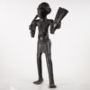 Tikar Bronze Male Musician Statue